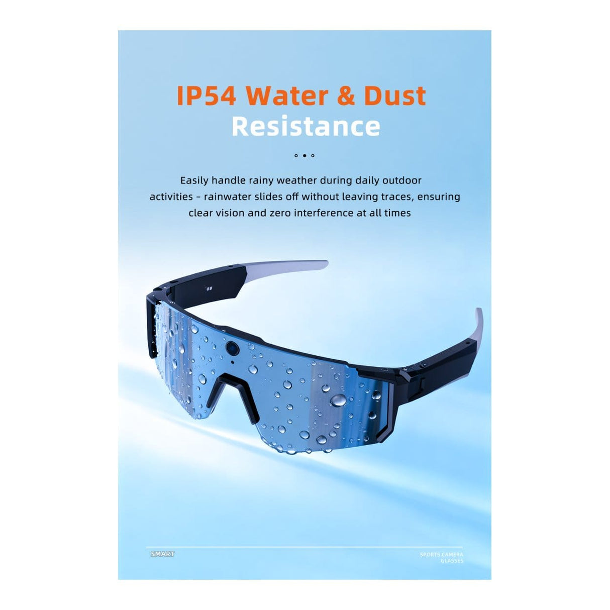 Astrum AI Sport Smart Glasses with 32MP Camera White ASMGV06SW