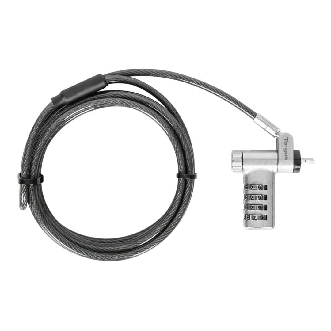Targus DEFCON Ultimate 2m Universal Resettable Combination Lock ASP96RGLX