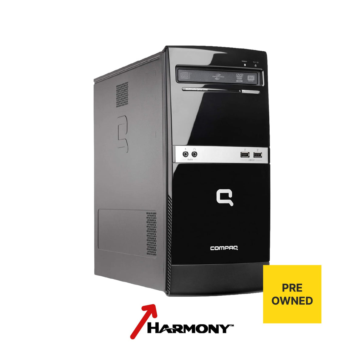 HP 500B MT Desktop PC - Intel Core i3-3220 3.30GHz 4GB RAM 500GB SATA HDD