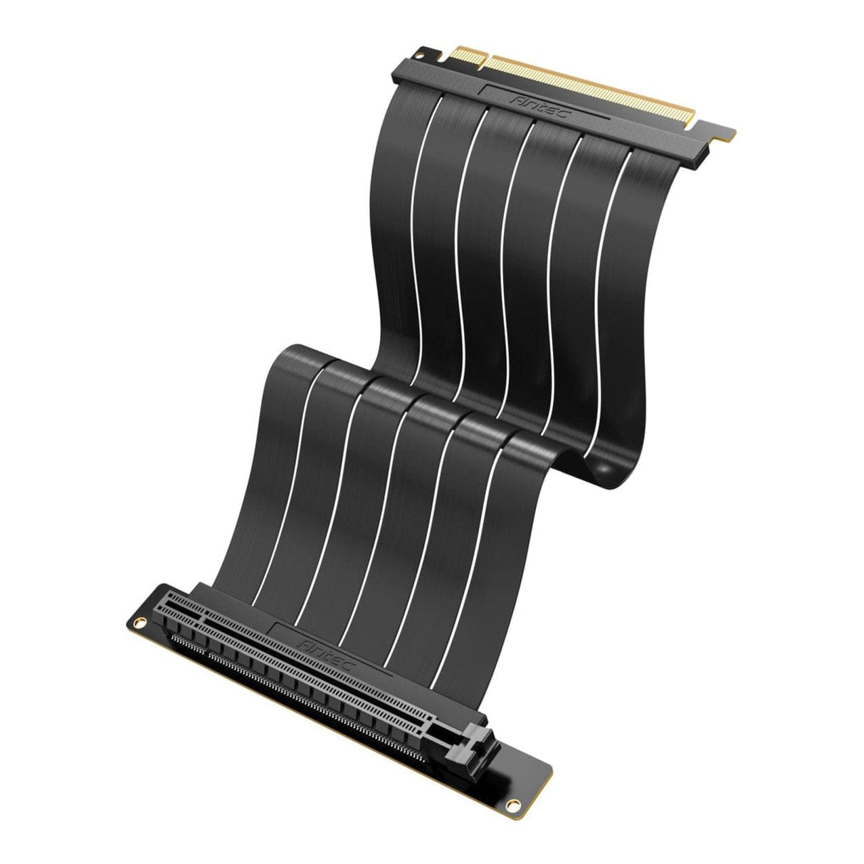 Antec Shift ARGB RTX 40 Vertical GPU Bracket with PCIe 4.0 Riser Cable - Black AT-ARCVB-BK190-A-PCIE4-RTX40
