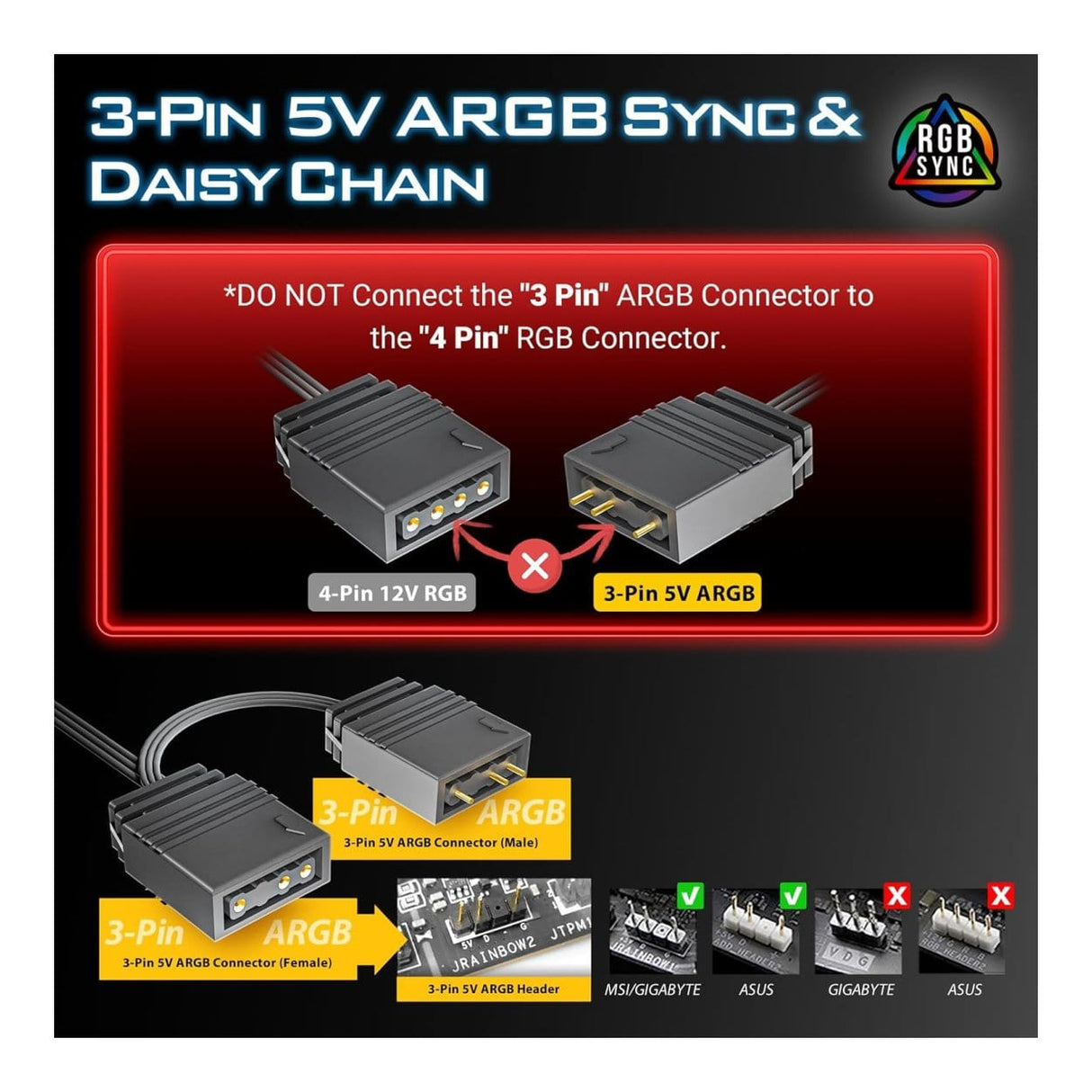 Antec Dagger GPU Support Bracket AT-HGPUH-ARGB-BK