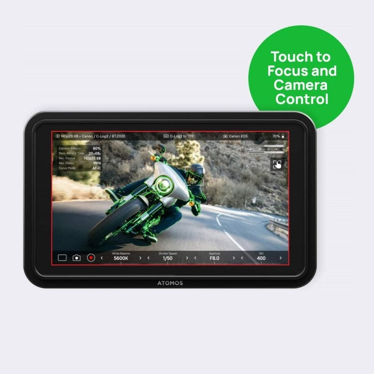 Atomos Shinobi II 5.2-inch HDMI HDR Camera Display ATOMSHB003