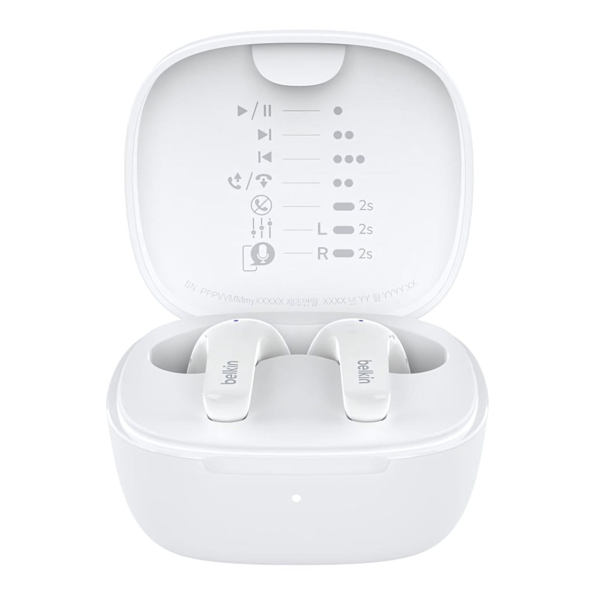 Belkin SoundForm Motion True Wireless Earbuds - White AUC010BTWH