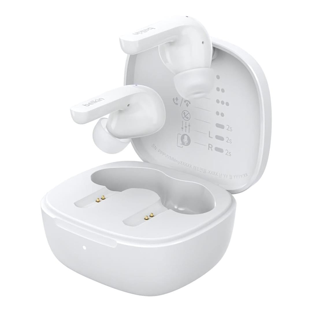 Belkin SoundForm Motion True Wireless Earbuds - White AUC010BTWH