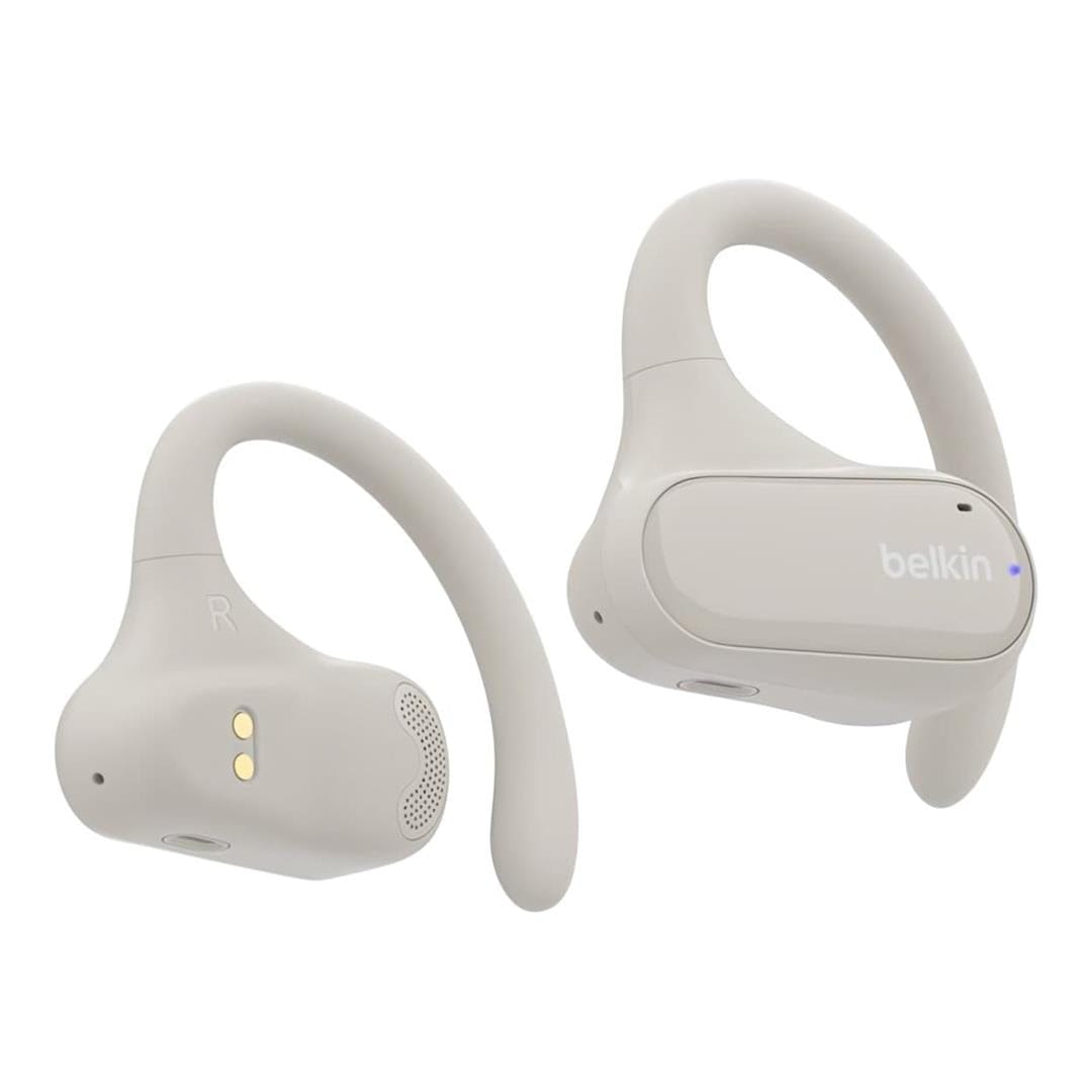 Belkin SoundForm Breeze Open Ear True Wireless Earbuds - Sand AUC013CTSA