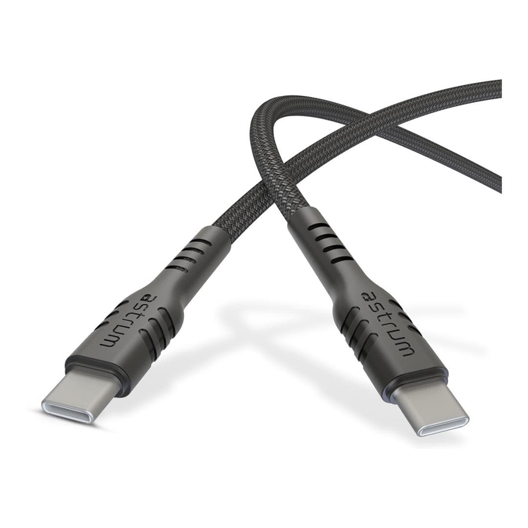 Astrum UCC60B 60W Type-C Male to Male Braided Cable 1m AUCC6010BB