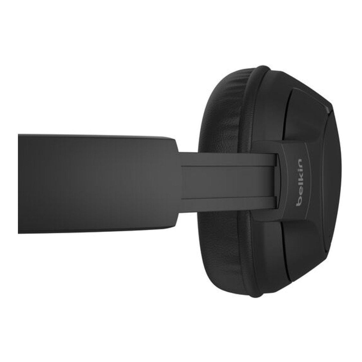 Belkin SoundForm Isolate Noise Cancelling Over-Ear Bluetooth Headphones AUD009HQBK