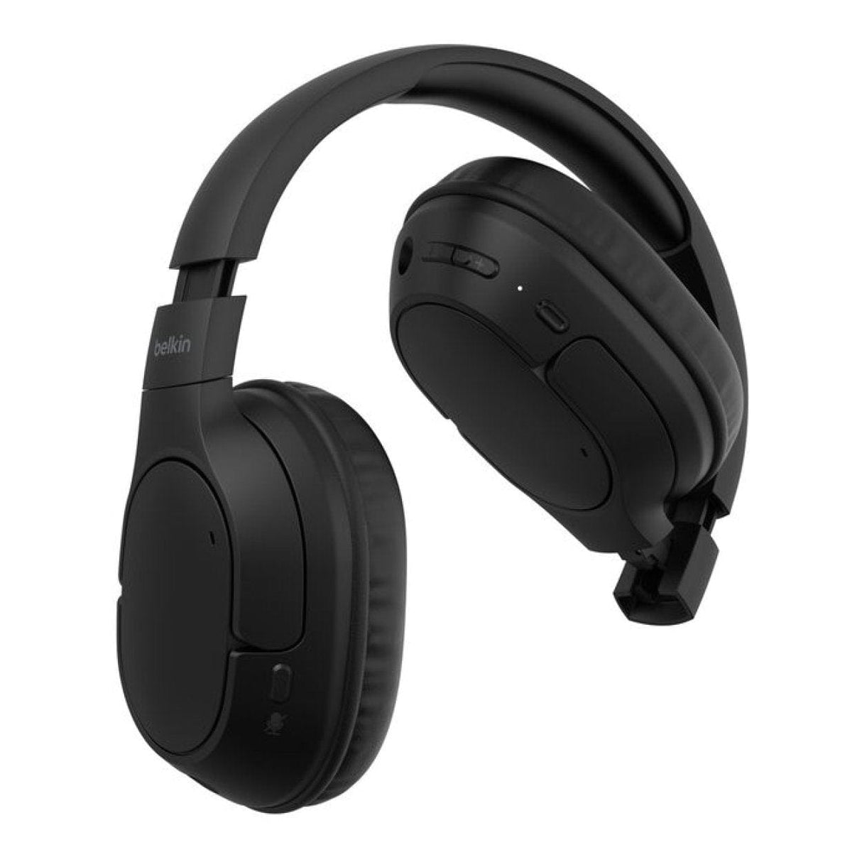 Belkin SoundForm Isolate Noise Cancelling Over-Ear Bluetooth Headphones AUD009HQBK