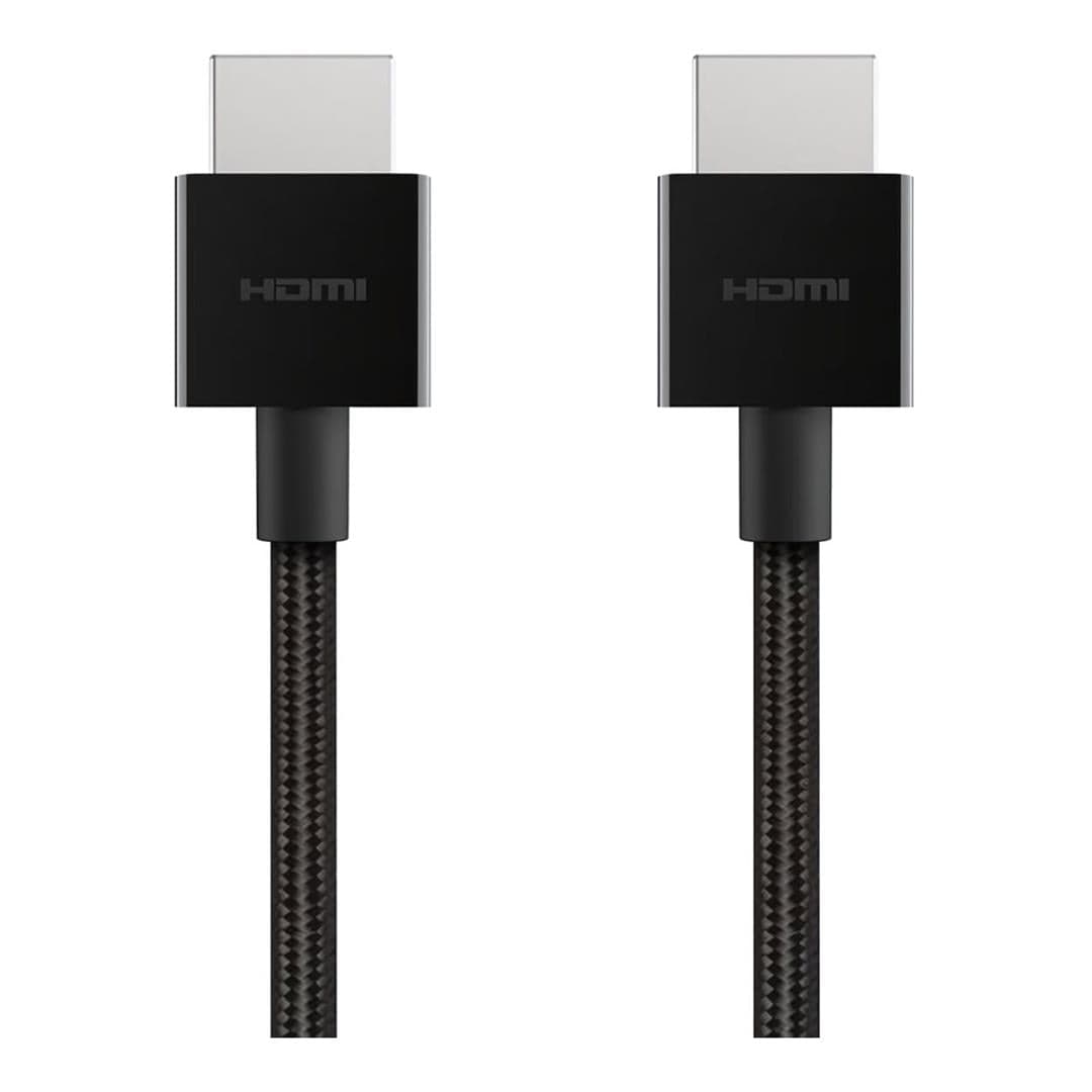 Belkin 8K Ultra High Speed HDMI 2.1 Braided Cable AV10176BT2M-BLK