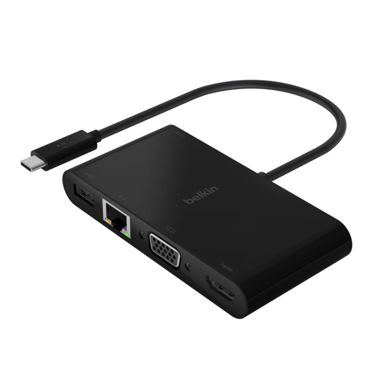 Belkin 100W 5-in-1 USB-C Multimedia and Charge Adapter Black AVC004BTBK