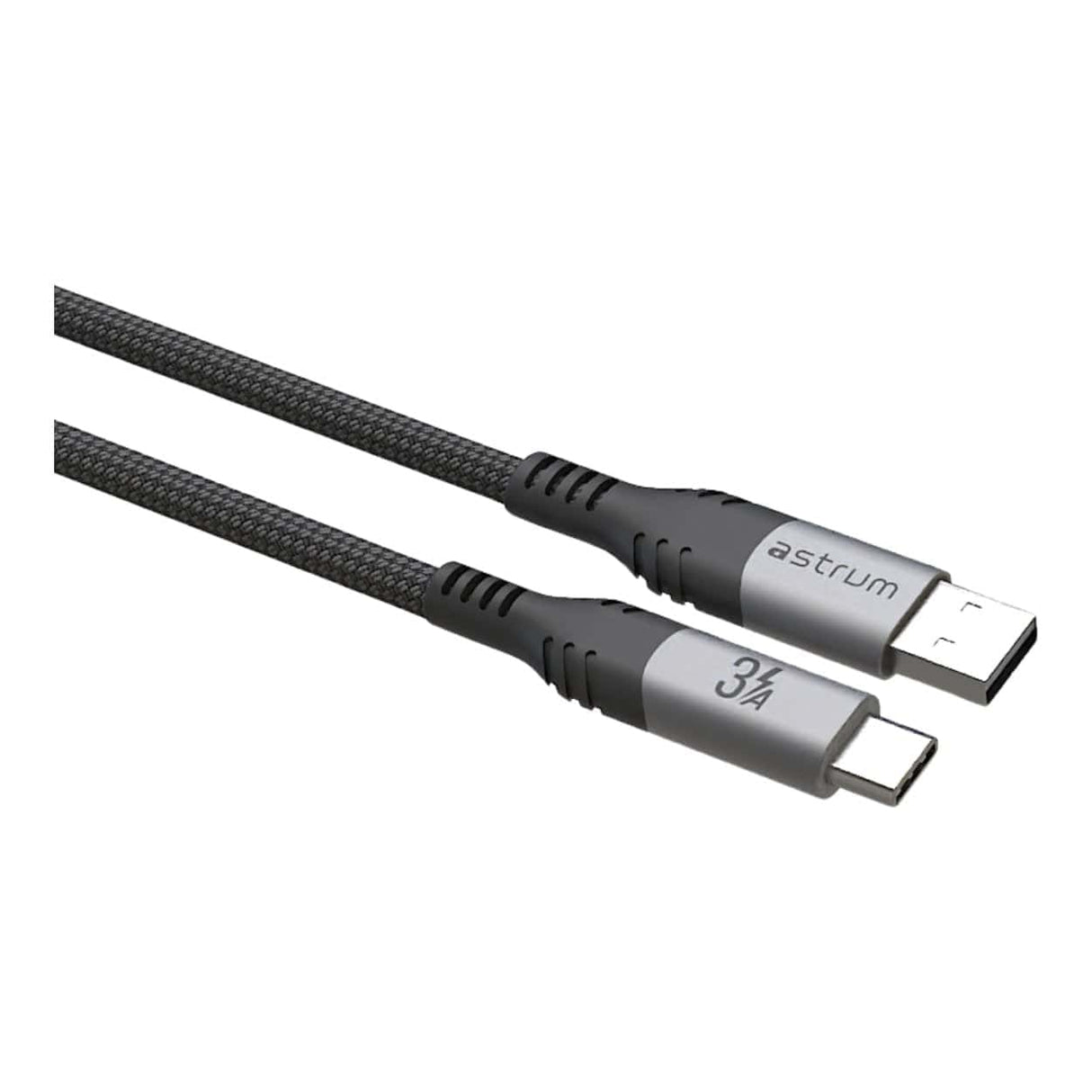 Astrum VMAC20 USB-A to USB-C 2m Durable Braided Cable AVMAC2020G