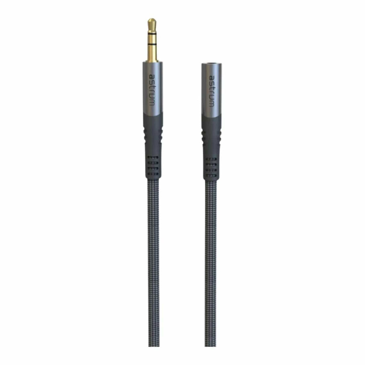 Astrum VMAF35 2m Braided Male to Female 3.5mm AUX Audio Cable AVMAF3520G