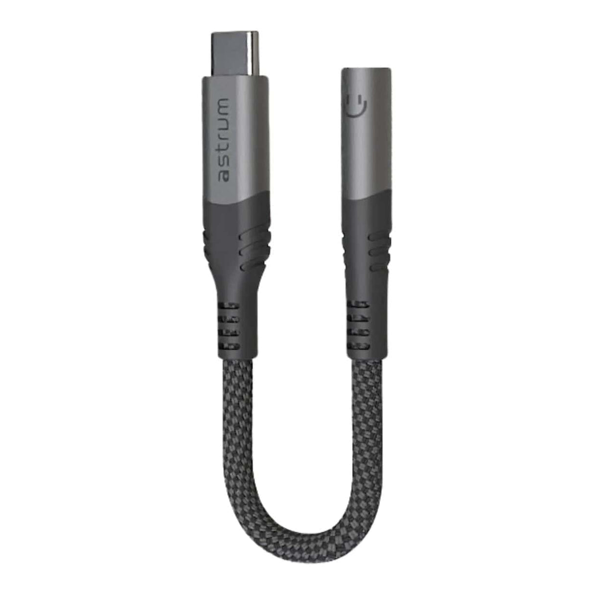 Astrum VMCA50 10cm Braided USB-C Male to 3.5mm AUX Female Adapter AVMCA50B