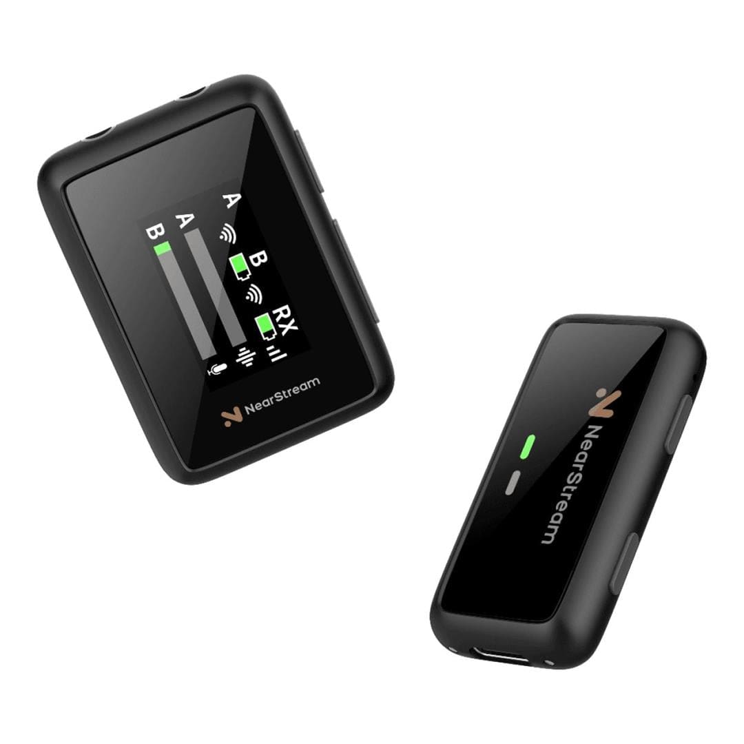 NearStream AWM20D AI Noise-Canceling Lavalier Microphone