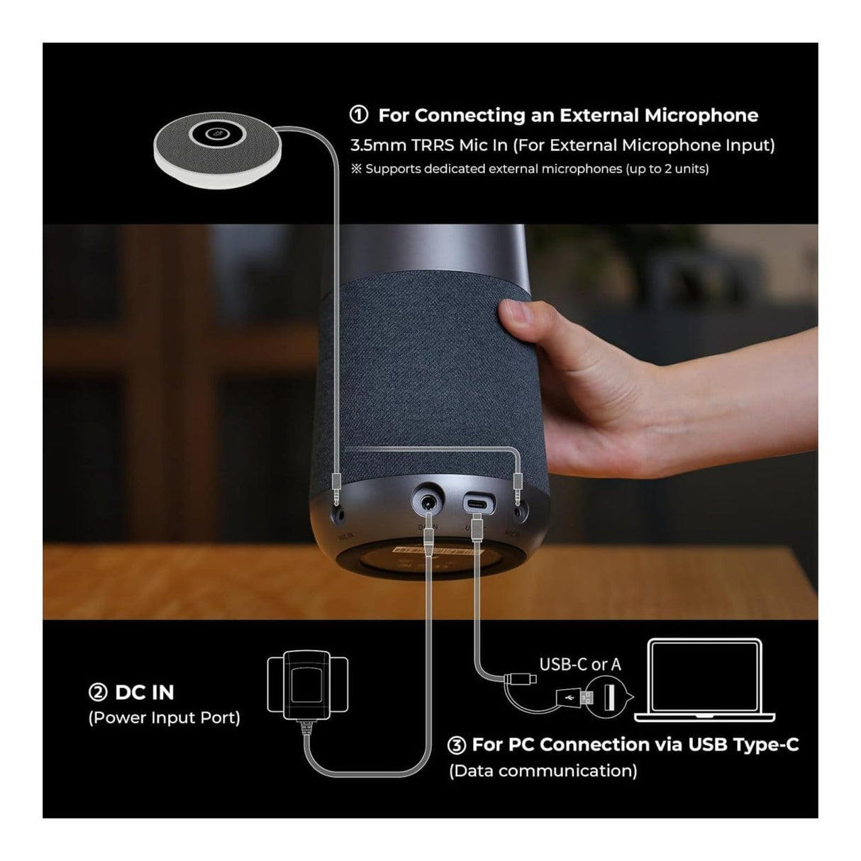 Nearity C46 120 Max 4K Video Conference Camera