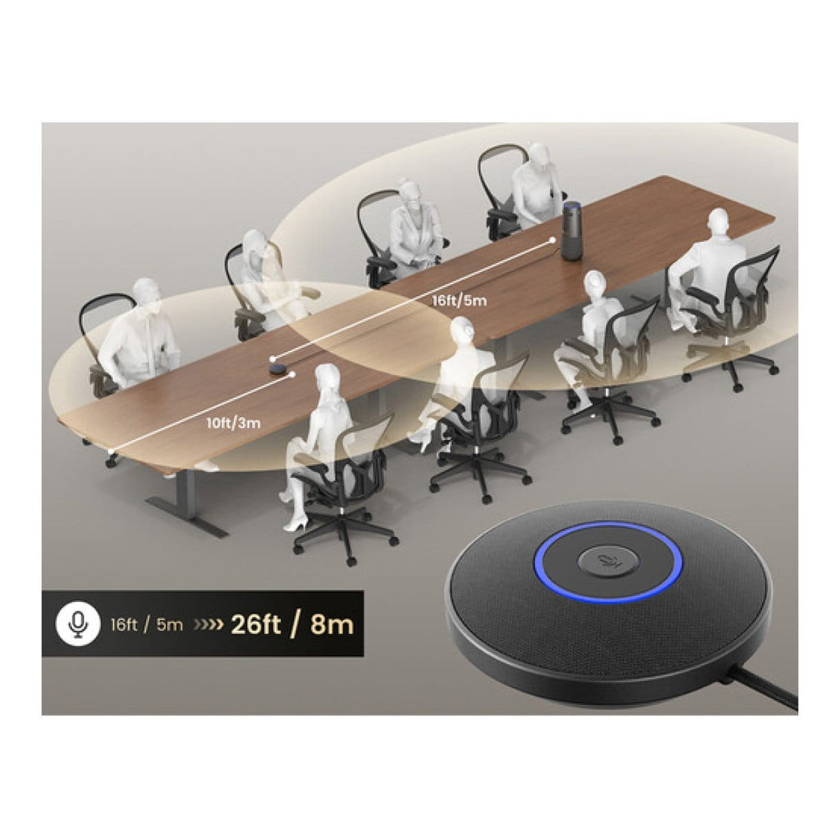 Nearity C60 8MP 4K All-in-One Video Conferencing Camera AW-C60