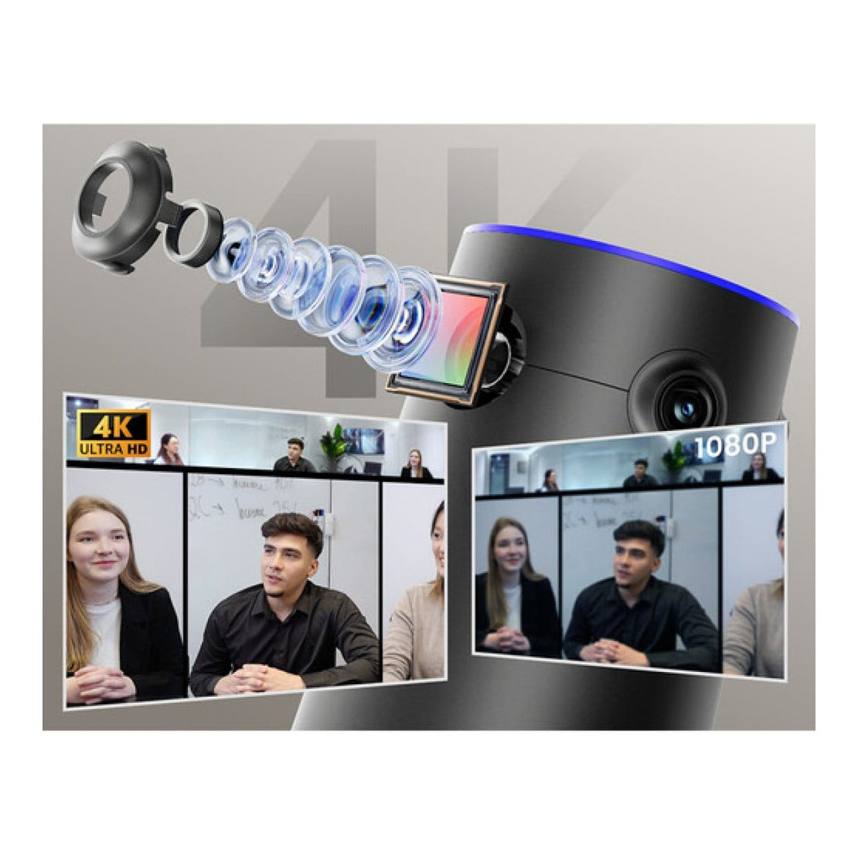 Nearity C60 8MP 4K All-in-One Video Conferencing Camera AW-C60