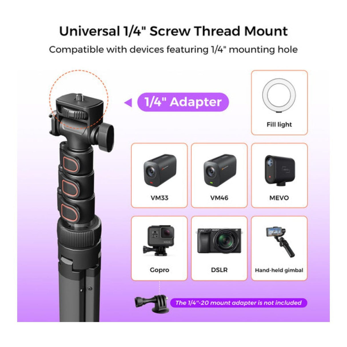 NearStream CZT02 Camera Tripod Stand AW-CZT-02