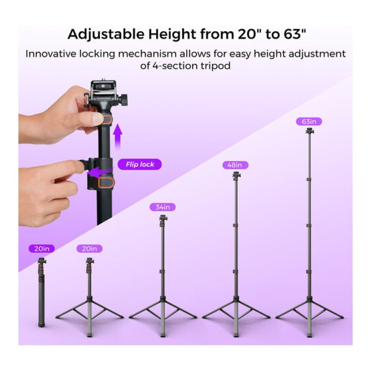 NearStream CZT02 Camera Tripod Stand AW-CZT-02