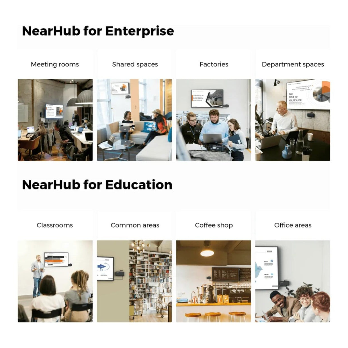 Nearity NT10 NearHub Tail Wireless Screen Projector AW-NT10