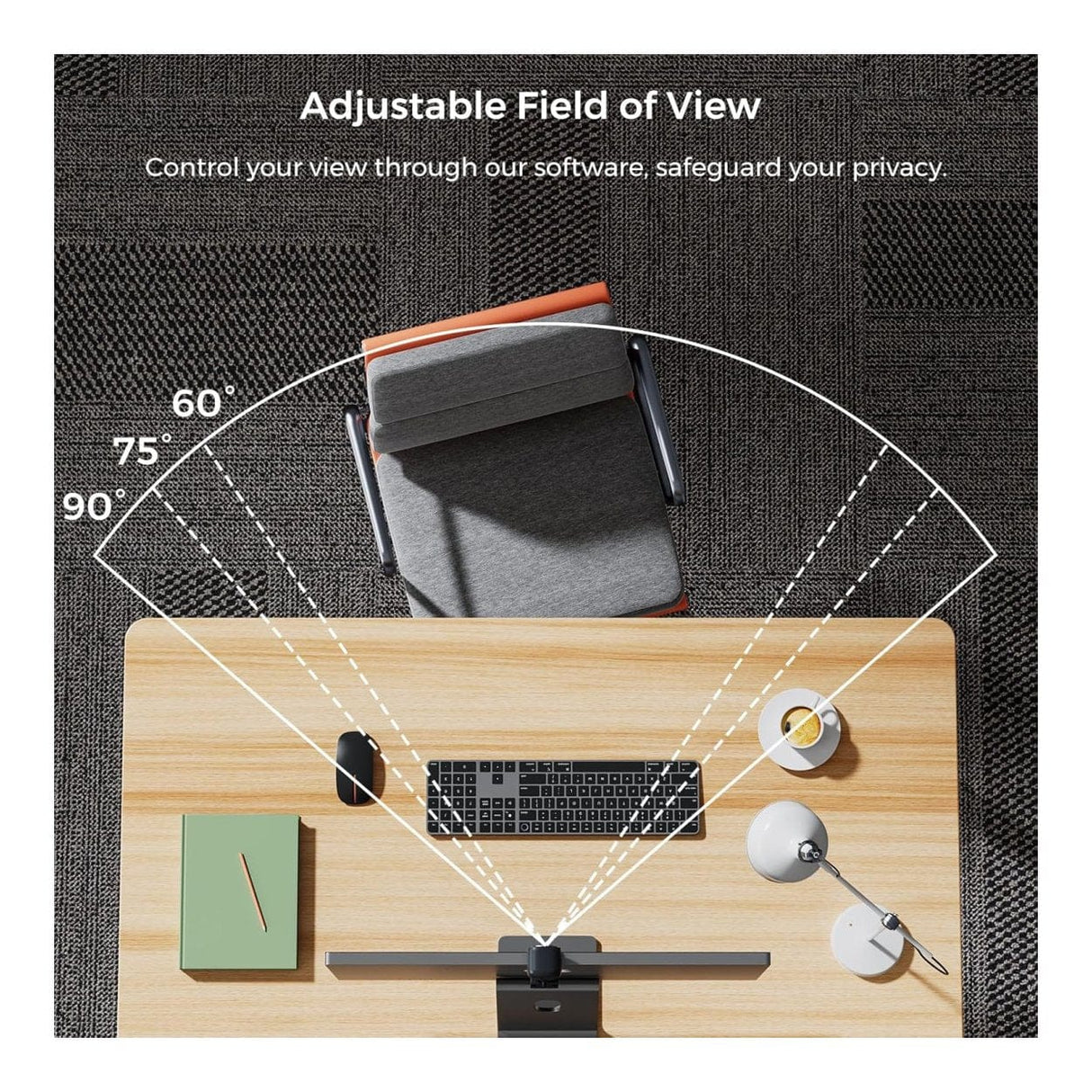 NearStream V02AF FHD 2MP AI Noise-Canceling Webcam