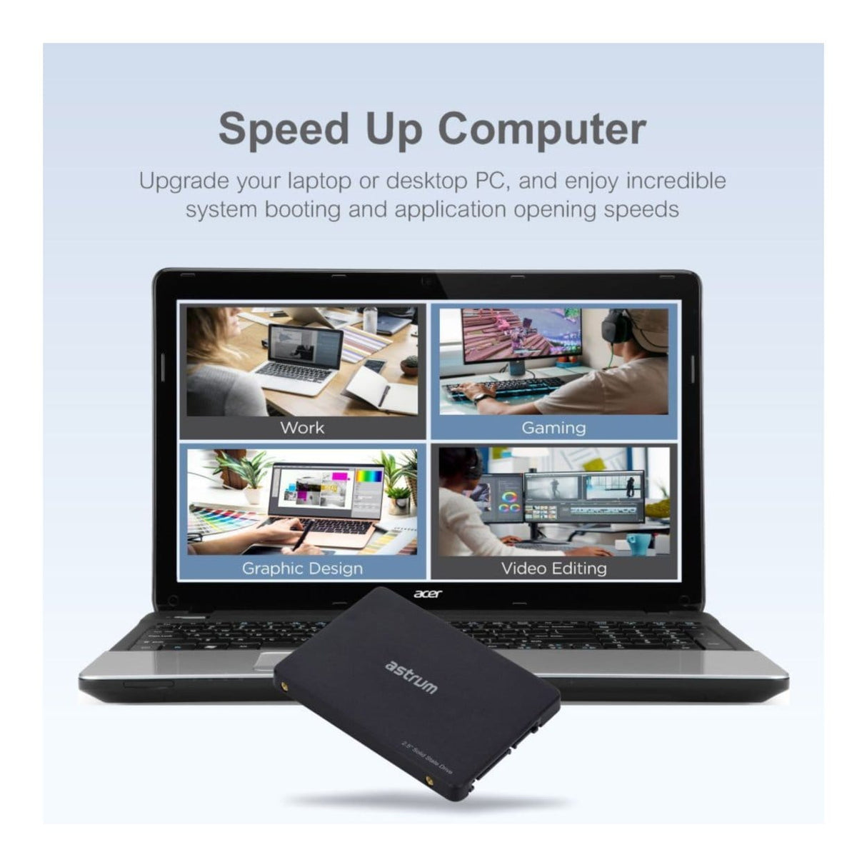 Astrum AX200XT 2.5-inch 2TB SATA3 Internal SSD