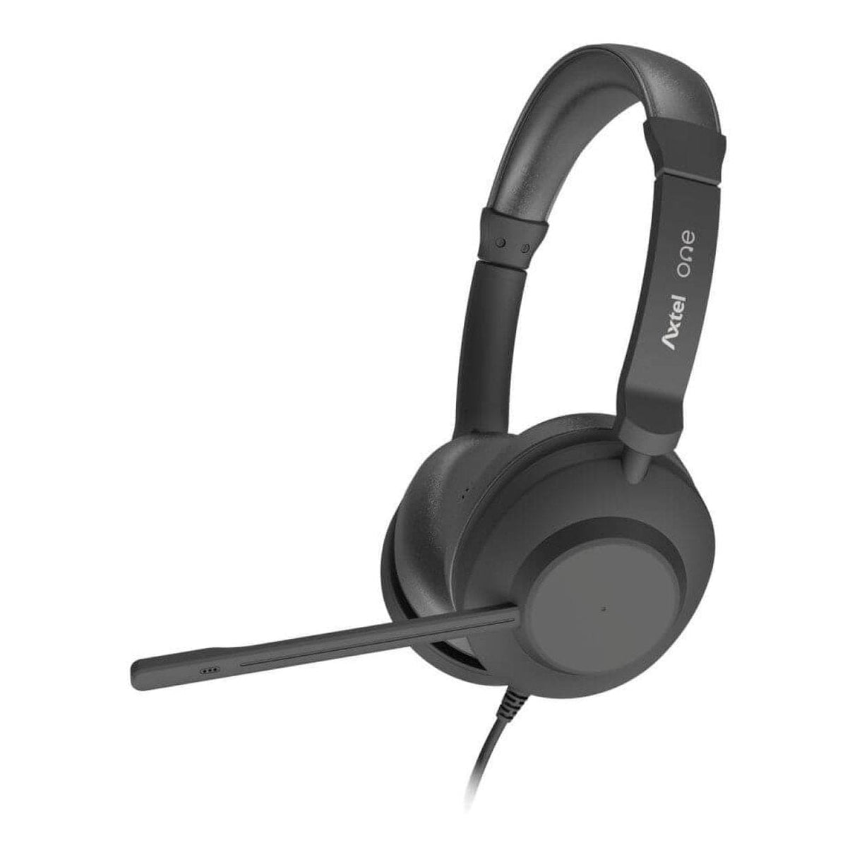 Axtel ONE UC Wired Stereo Headset Black AXH-ONEUCD