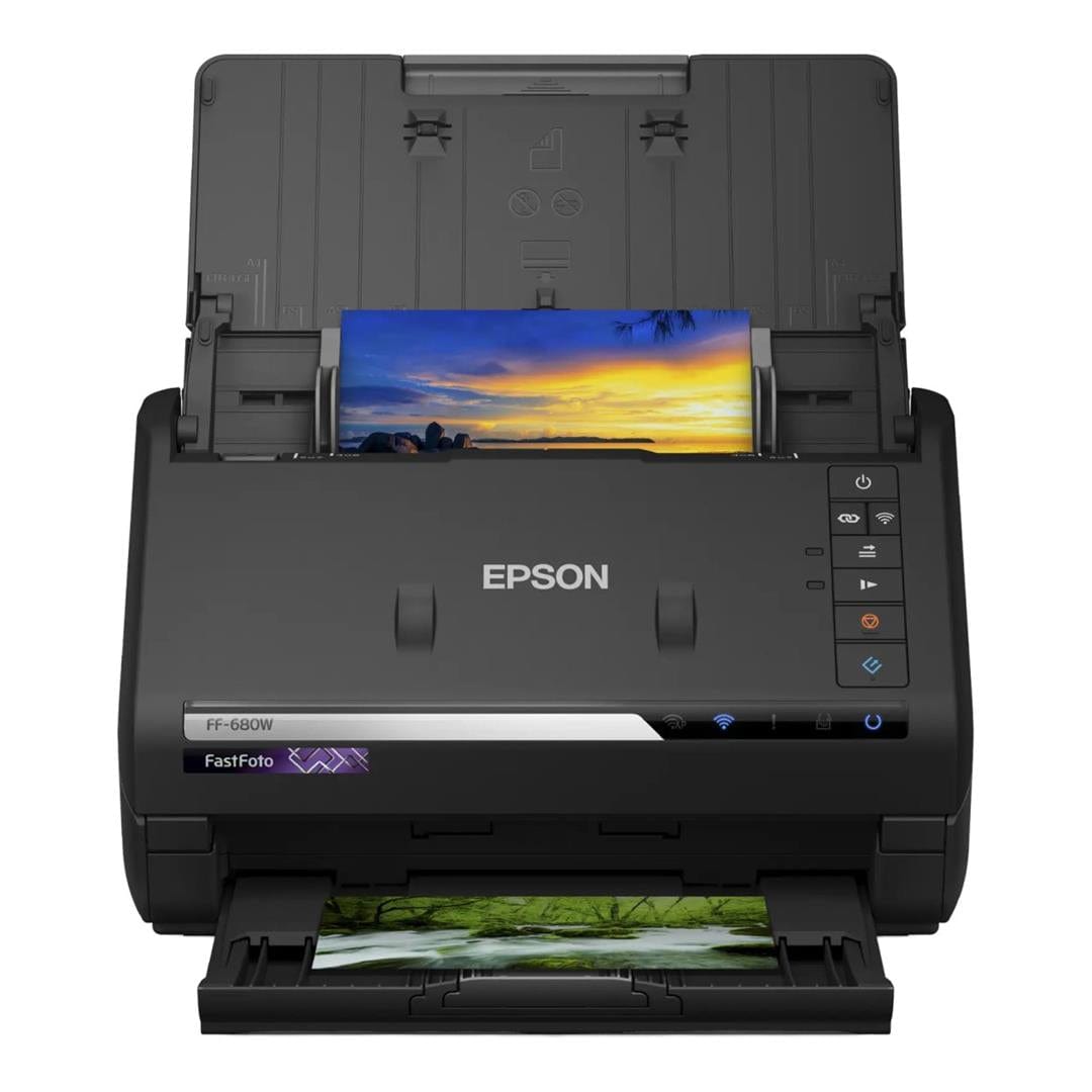 Epson FF-680W FastFoto A4 Auto-feeder Scanner B11B237401BA