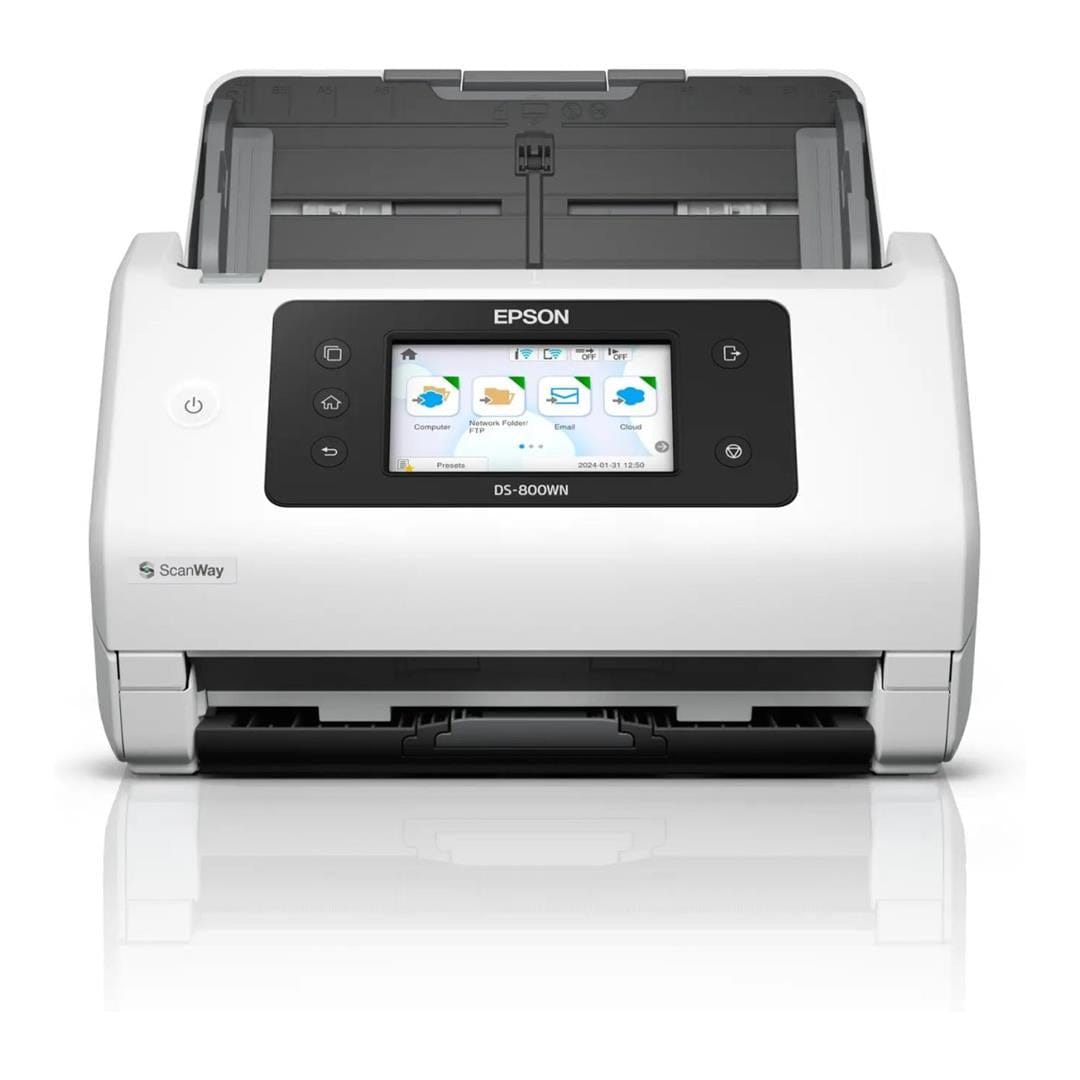 Epson WorkForce DS-800WN A4 Sheetfed Business Scanner B11B275402