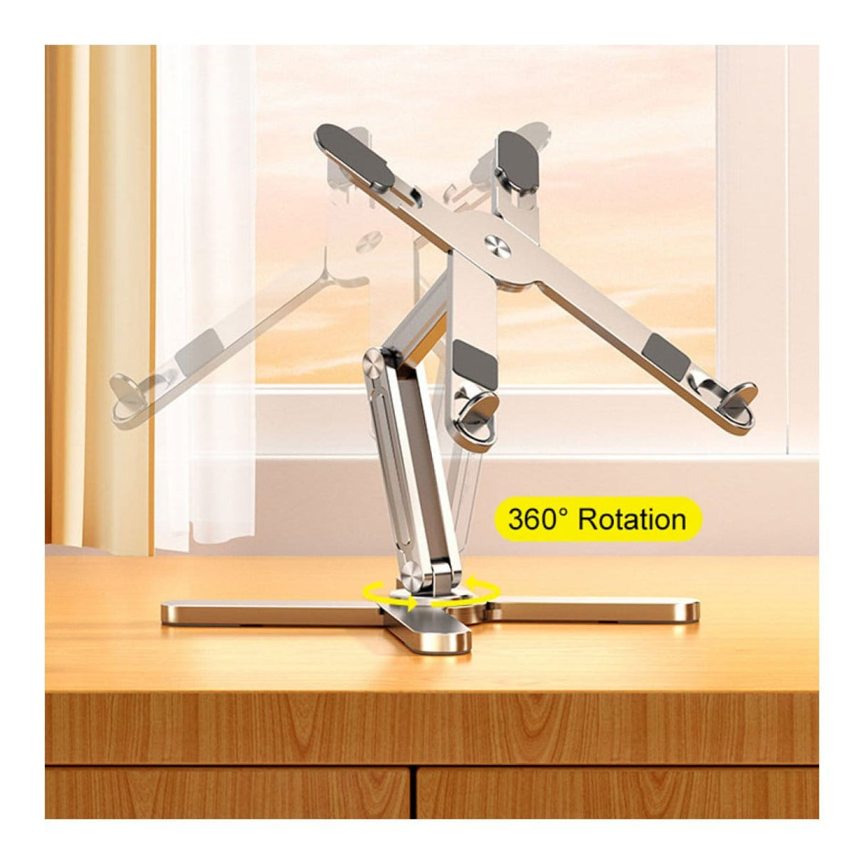 LinkQnet B21 360 Degree Rotating Notebook Stand