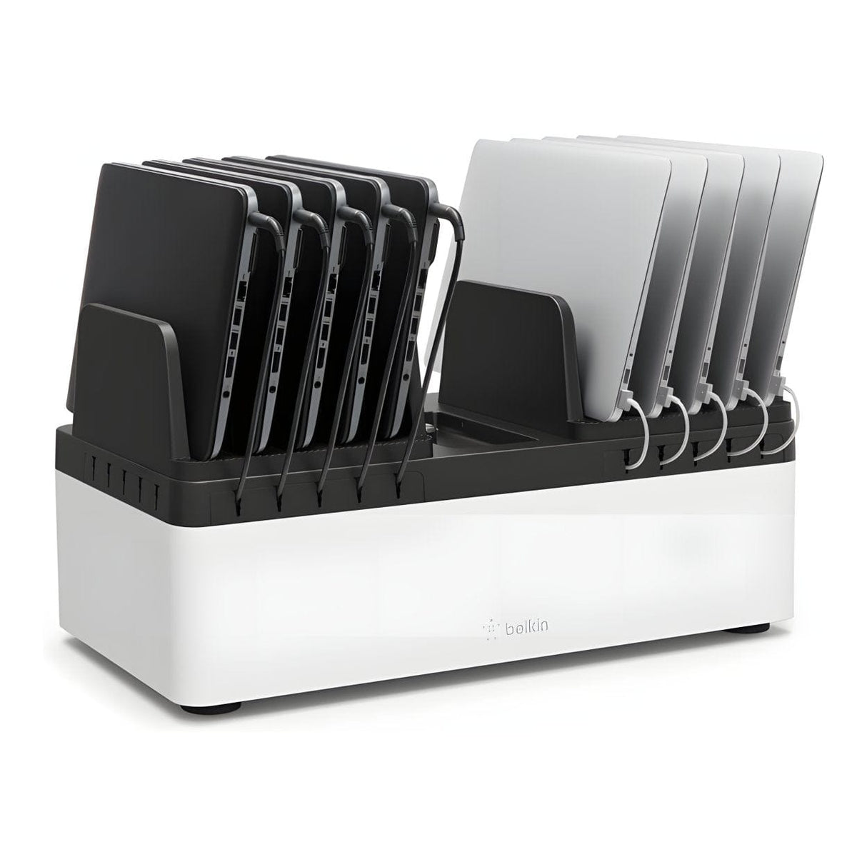 Belkin AC Classroom Charging Station with Fixed Dividers for Notebooks and Tablets Up To 10 Devices B2B141X