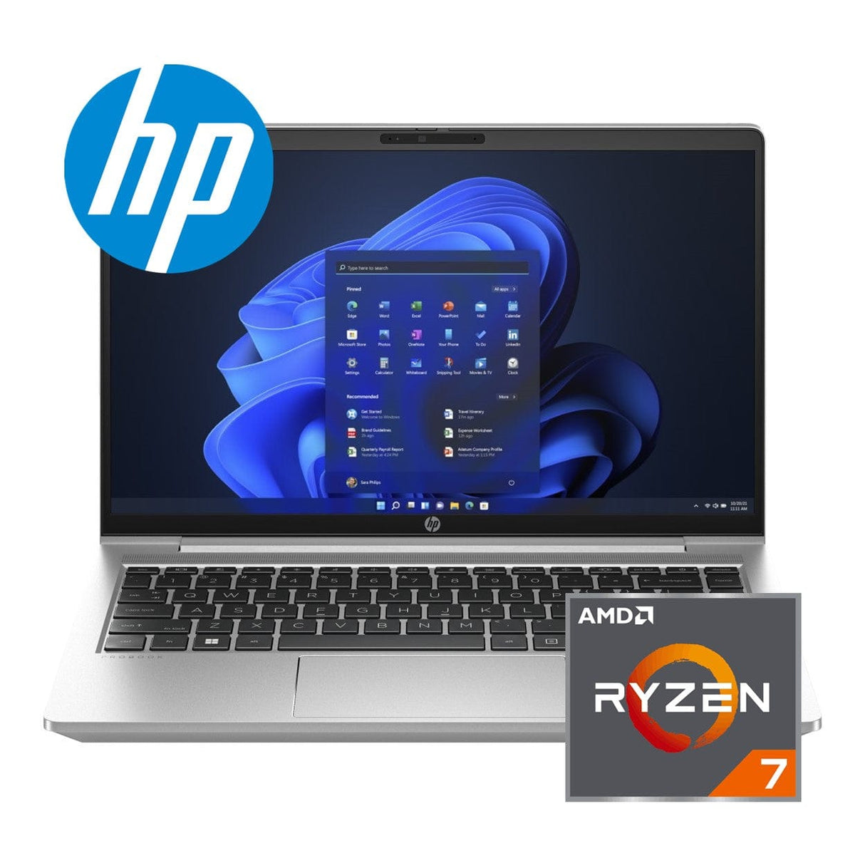 HP ProBook 445 G10 14-inch FHD Laptop - AMD Ryzen 7 7730U 1TB SSD 16GB RAM Win 11 Pro