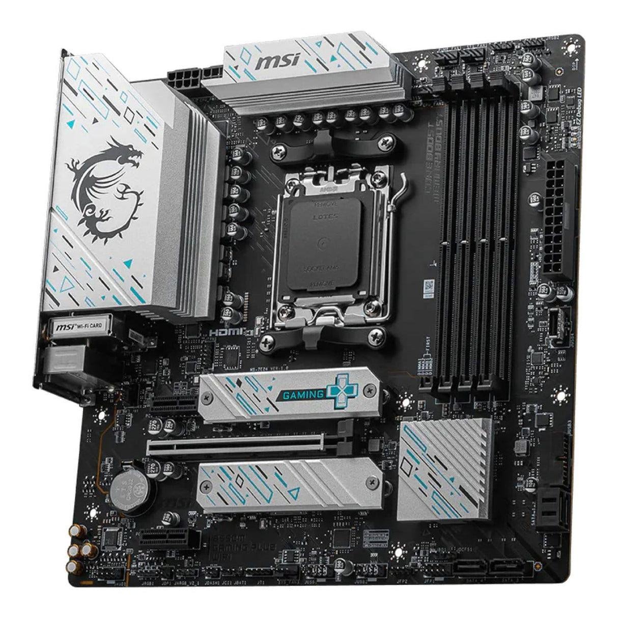 MSI B650M Gaming Plus Wi-Fi AMD Socket AM5 micro ATX Motherboard