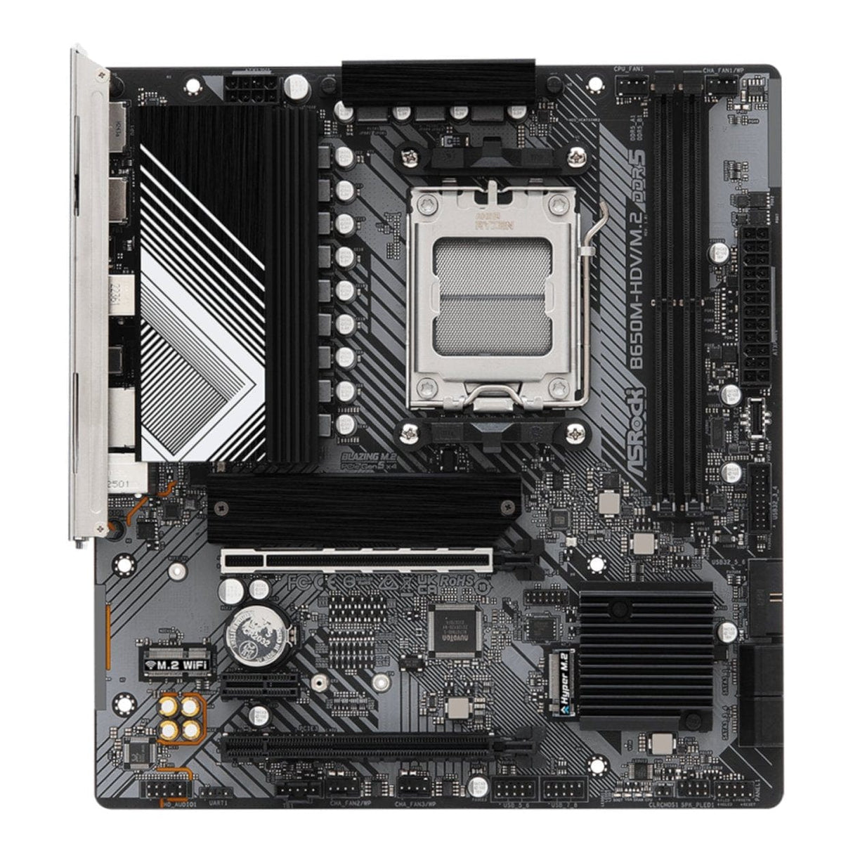 ASRock B650M-HDV M.2 AMD Socket AM5 micro ATX Motherboard
