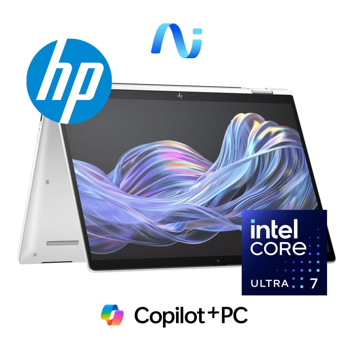 HP EliteBook X Flip G1i 14-inch WUXGA Next Gen AI 2-in-1 Laptop - Intel Core Ultra 7 258V 1TB SSD 32GB RAM 5G Win 11 Pro