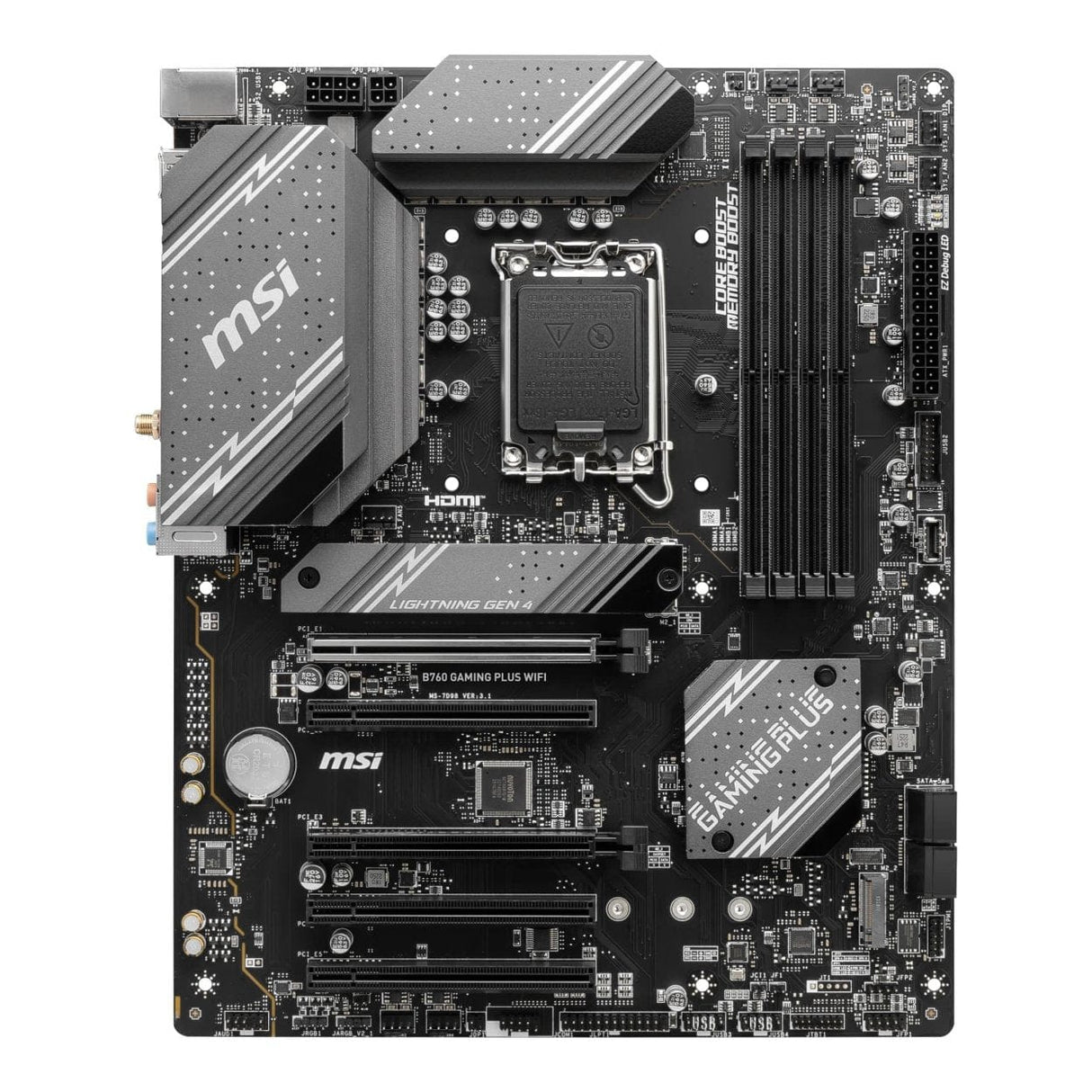 MSI B760 Gaming Plus Wi-Fi Intel LGA 1700 ATX Motherboard