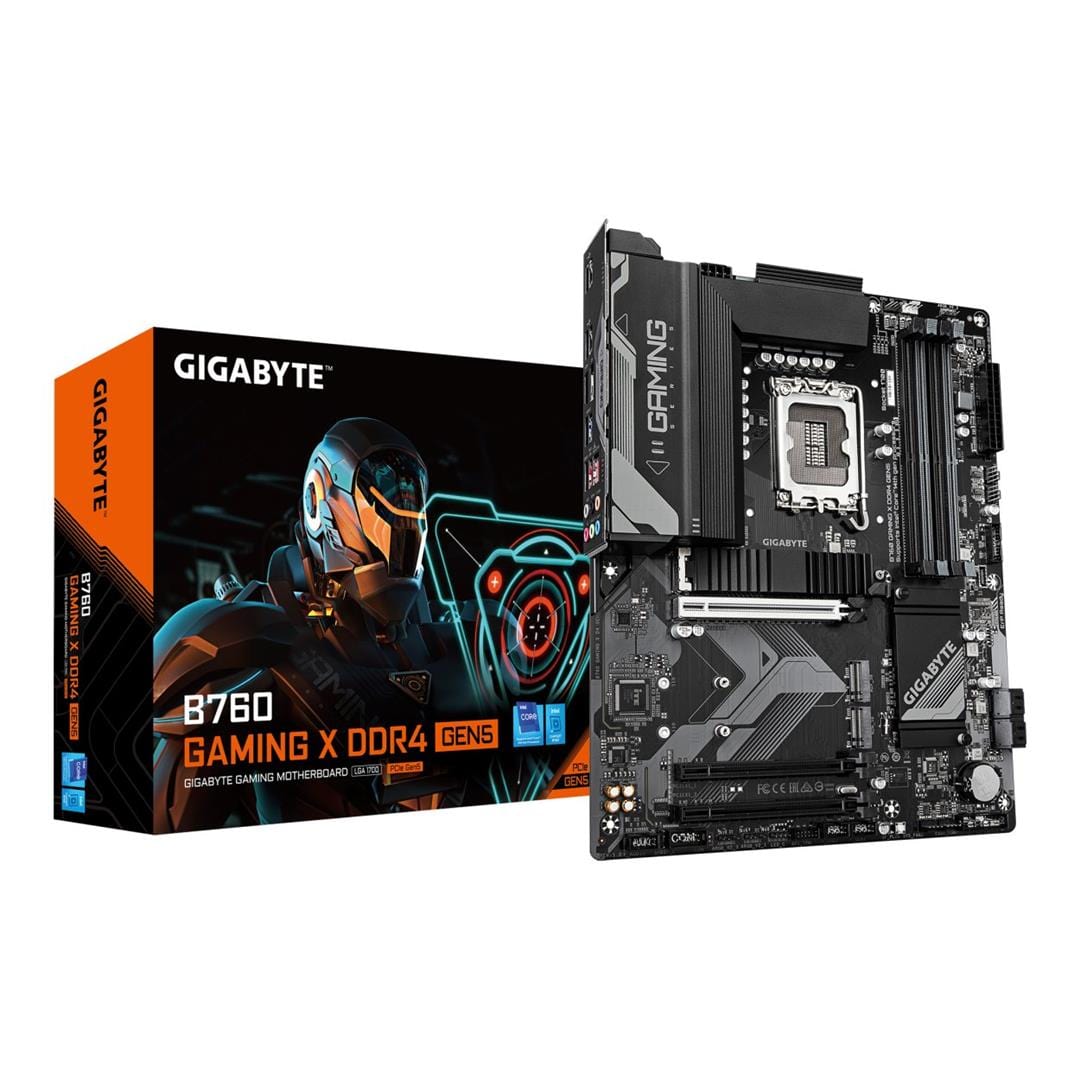 Gigabyte B760 Gaming x D4 Gen5 Intel LGA 1700 ATX Motherboard