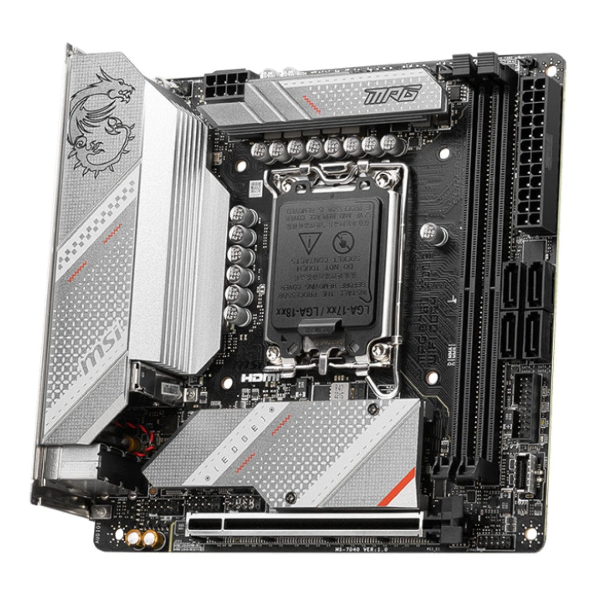 MSI MPG B760I Edge Wi-Fi DDR4 Intel LGA 1700 mini ATX Motherboard