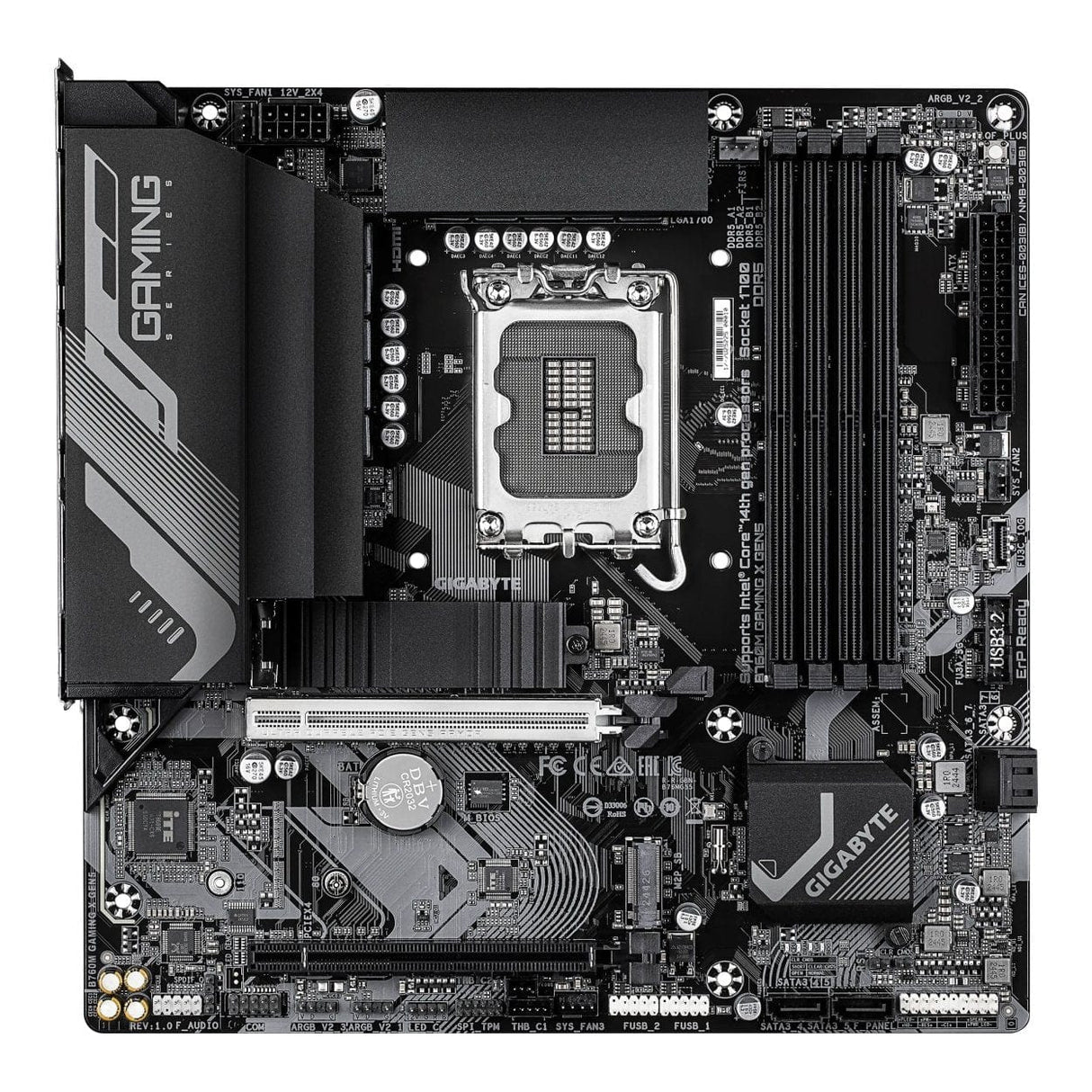 Gigabyte B760M Gaming X Intel LGA 1700 DDR5 Micro-ATX Motherboard
