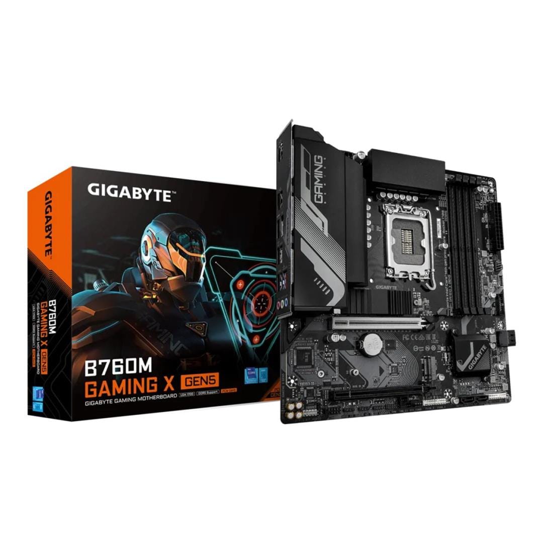 Gigabyte B760M Gaming X Intel LGA 1700 DDR5 Micro-ATX Motherboard