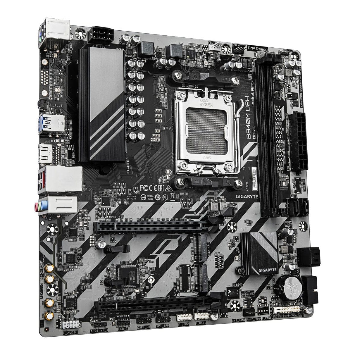 Gigabyte B840M D2H AMD Socket AM5 Micro ATX Motherboard