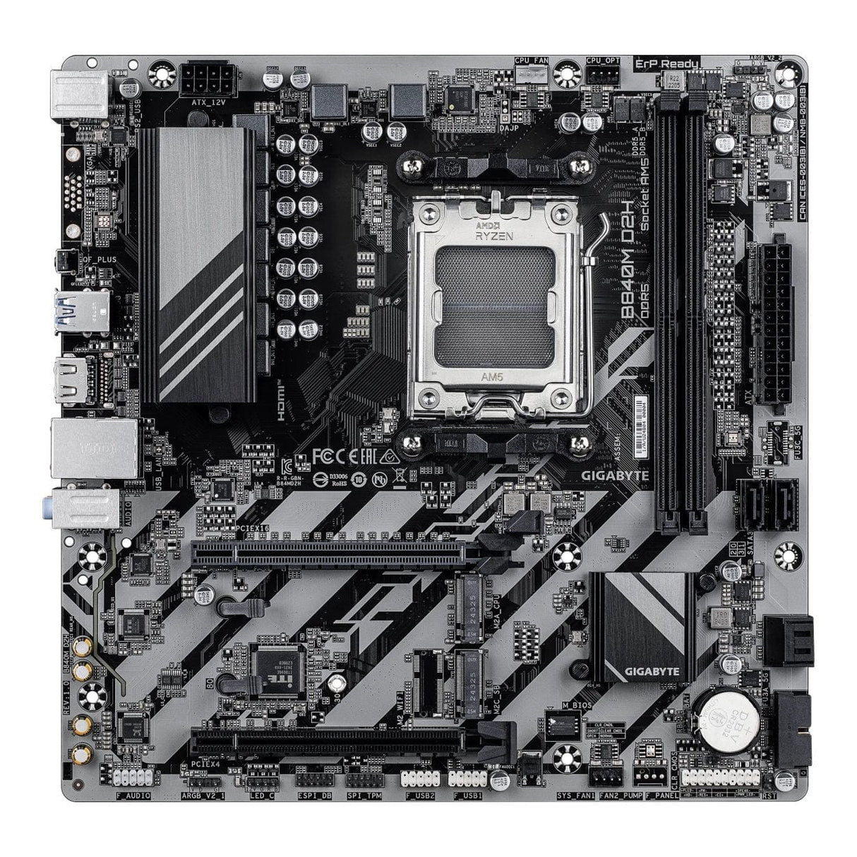 Gigabyte B840M D2H AMD Socket AM5 Micro ATX Motherboard