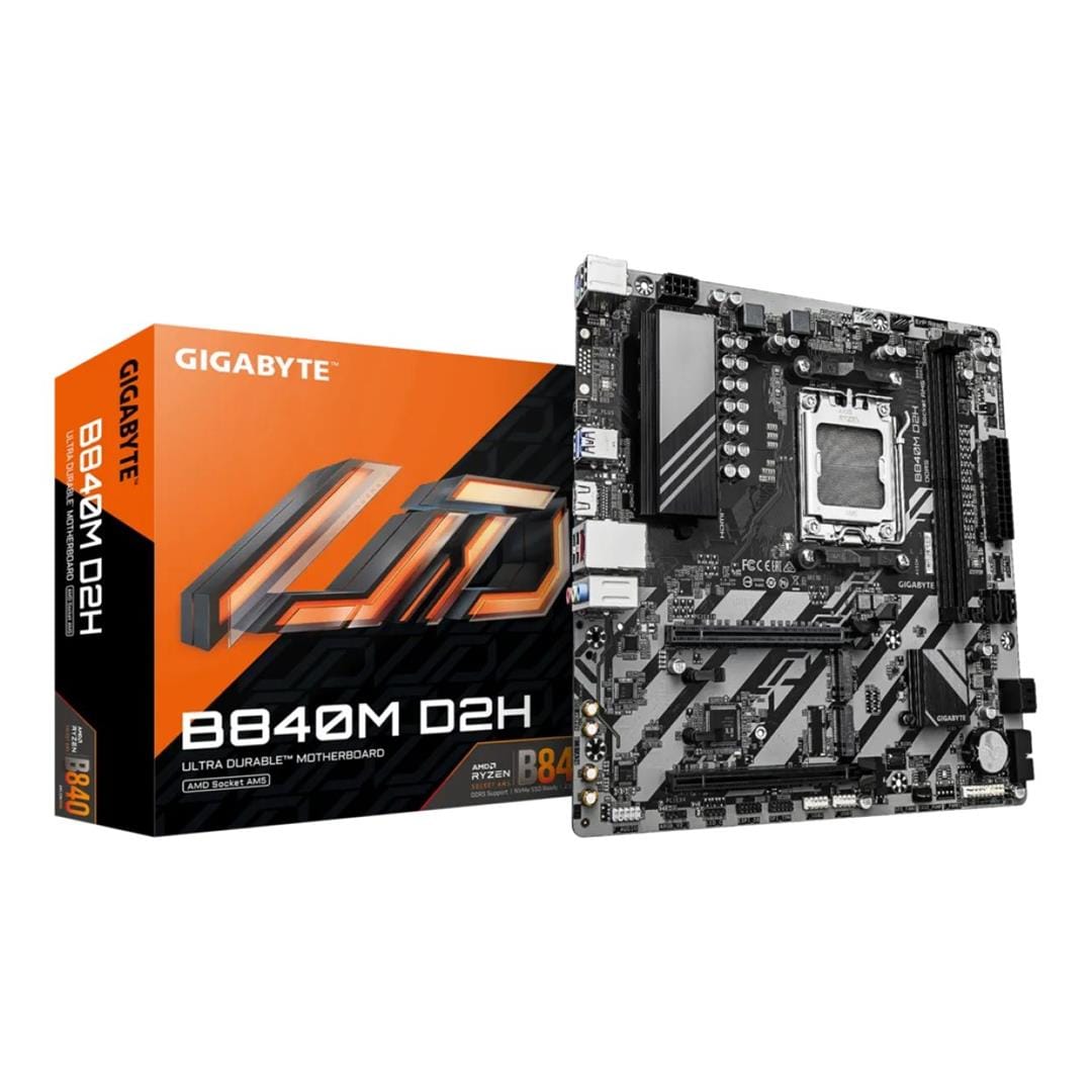 Gigabyte B840M D2H AMD Socket AM5 Micro ATX Motherboard