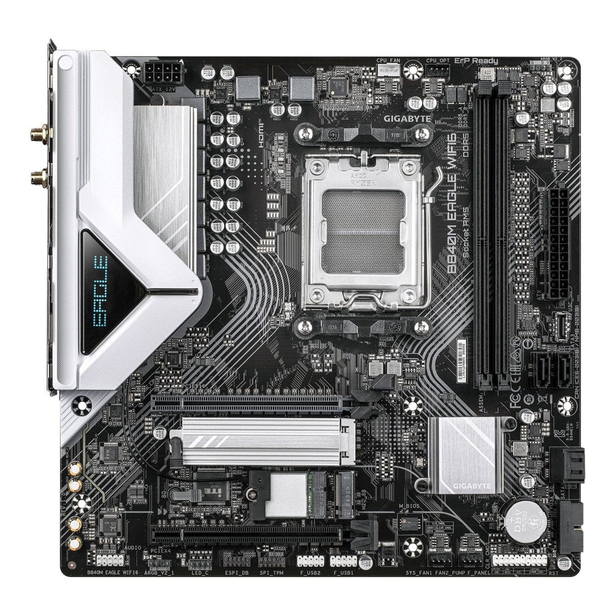 Gigabyte B840M Eagle WIFI6 AMD Socket AM5 Micro-ATX Motherboard