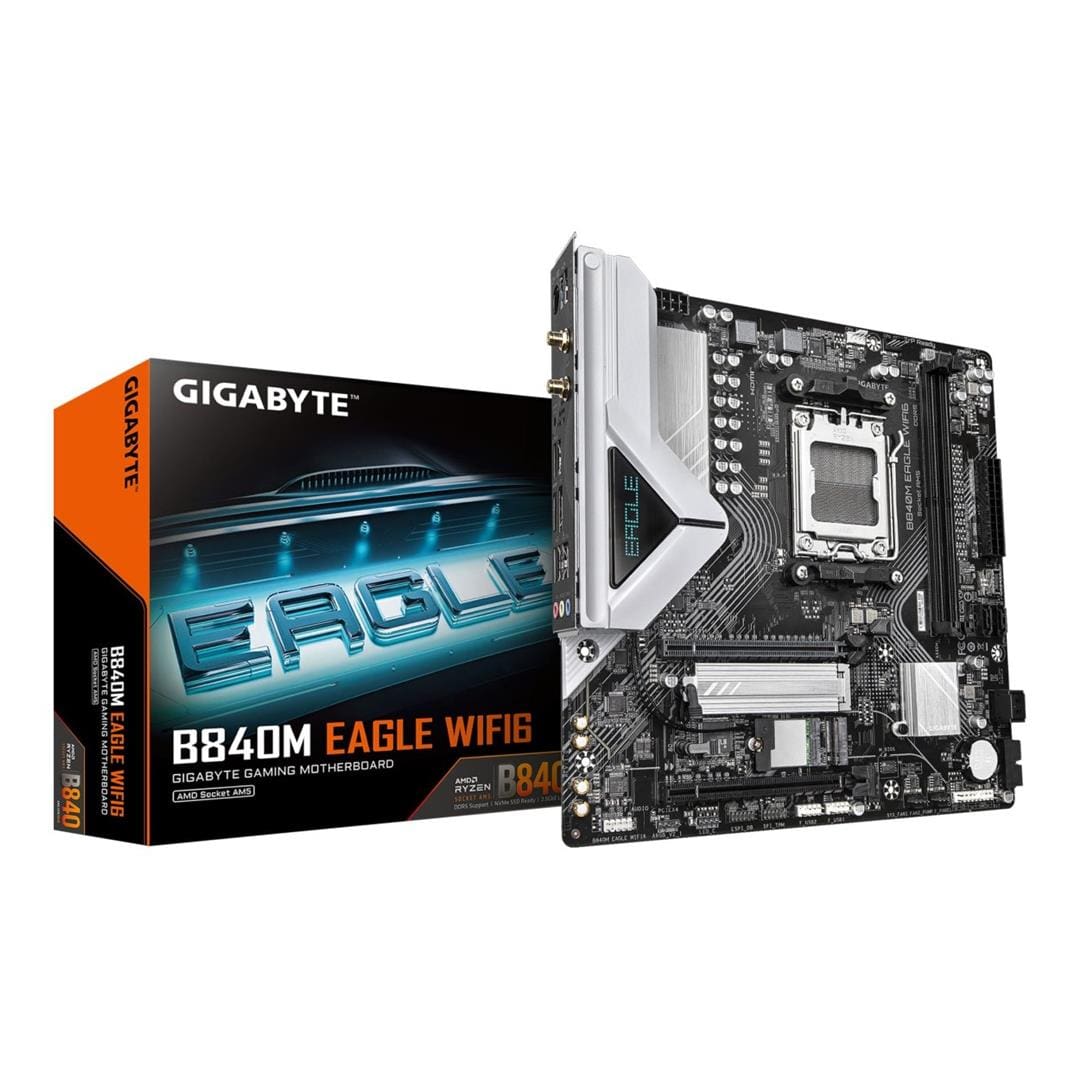 Gigabyte B840M Eagle WIFI6 AMD Socket AM5 Micro-ATX Motherboard