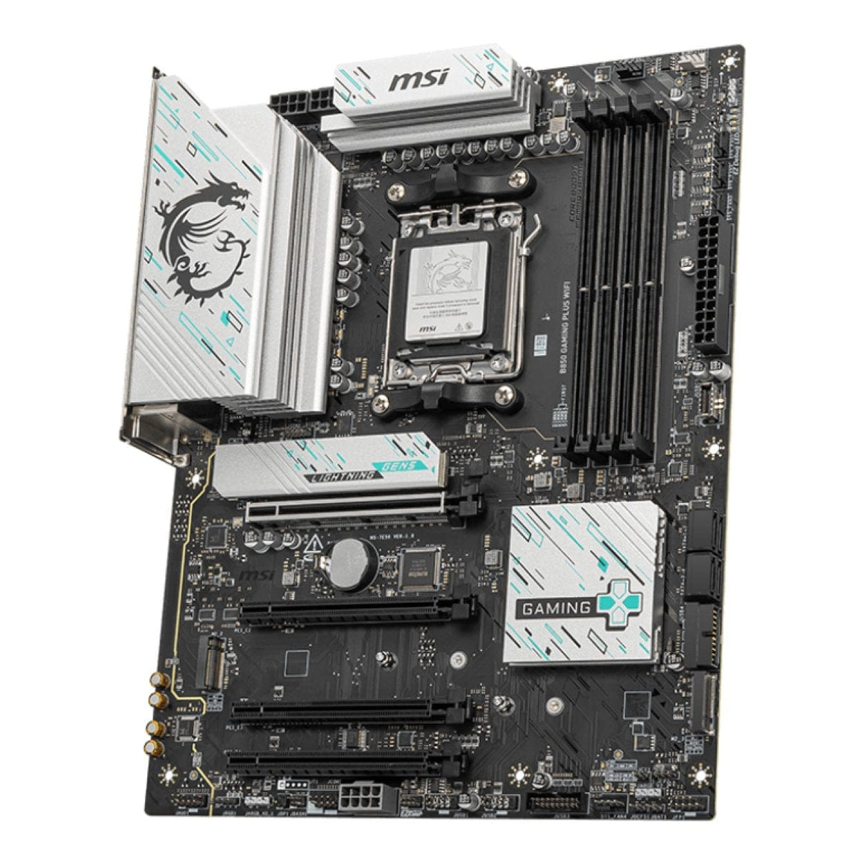 MSI B850 GAMING PLUS Wi-Fi AMD B850 Socket AM5 ATX Motherboard