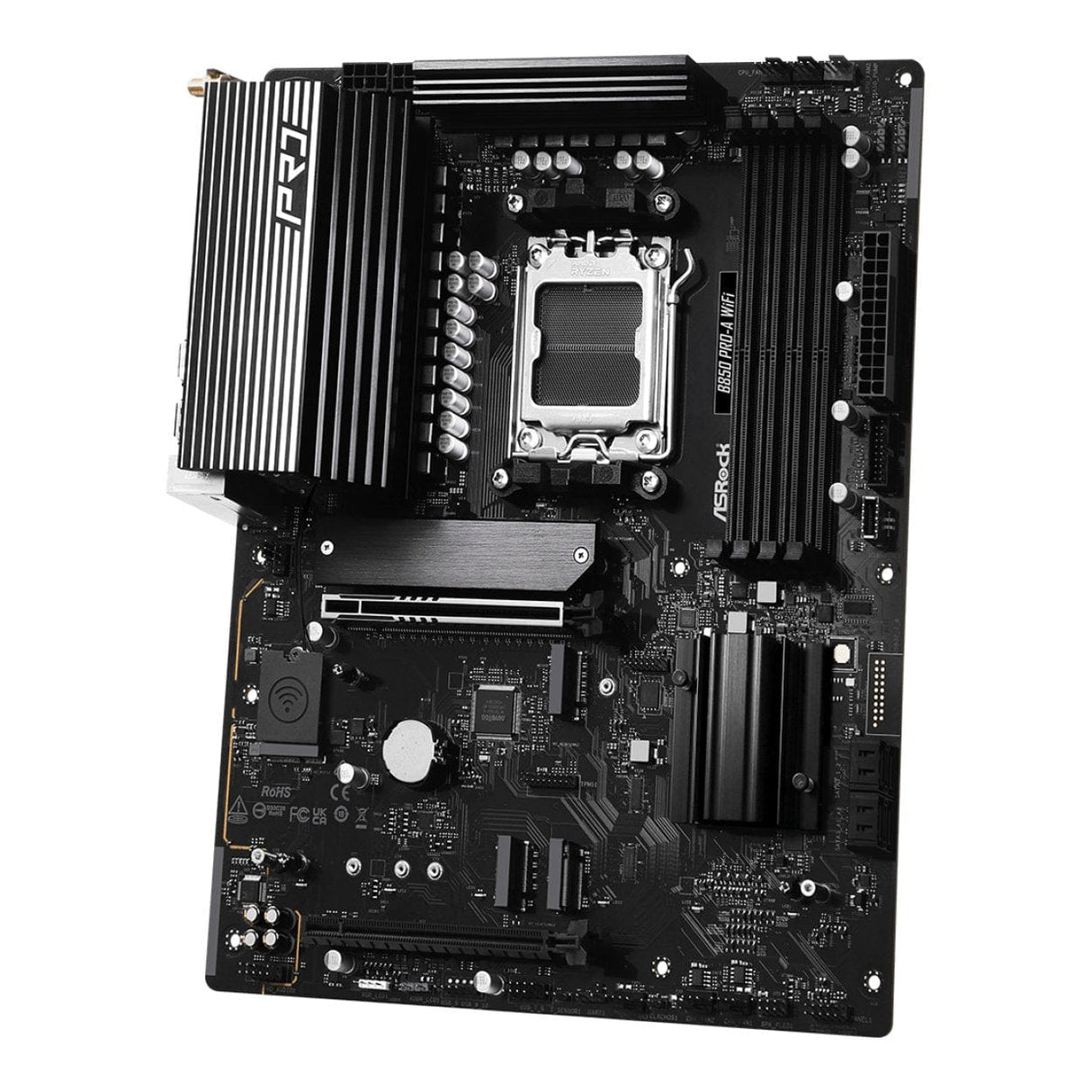 Asrock B850 Pro-A Wi-Fi AMD Socket AM5 ATX Motherboard