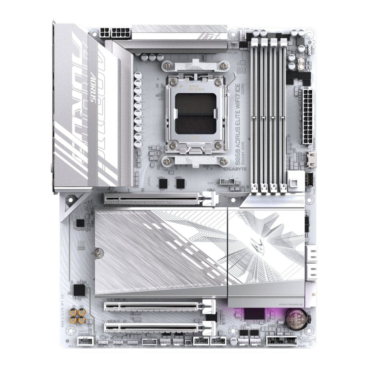 Gigabyte B850 AORUS Elite Wi-Fi 7 ICE Intel LGA 1851 ATX Motherboard