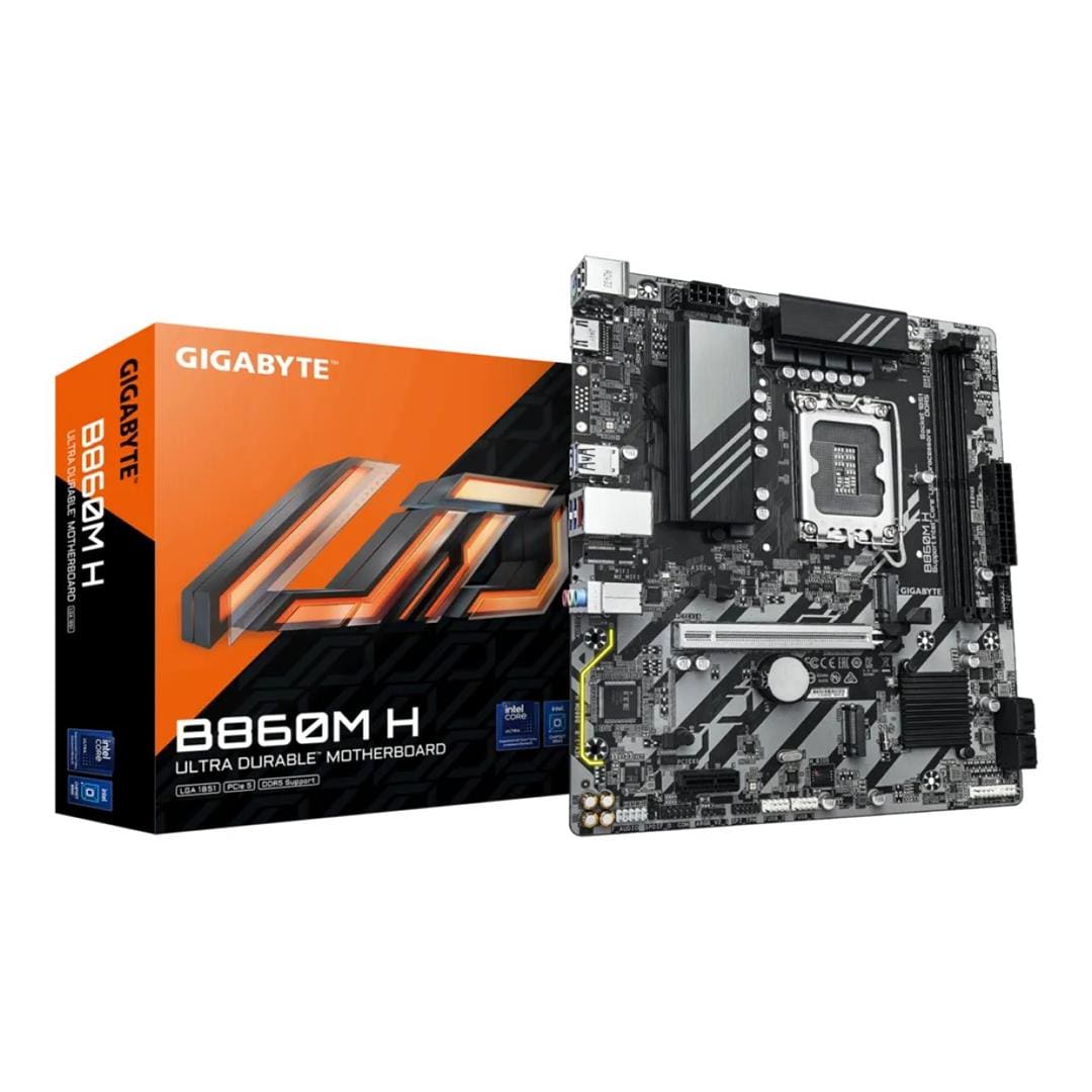 Gigabyte B860M H Intel Socket LGA 1851 Micro ATX Motherboard