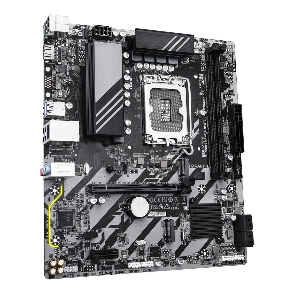 Gigabyte B860M K Intel Socket LGA 1851 Micro ATX Motherboard